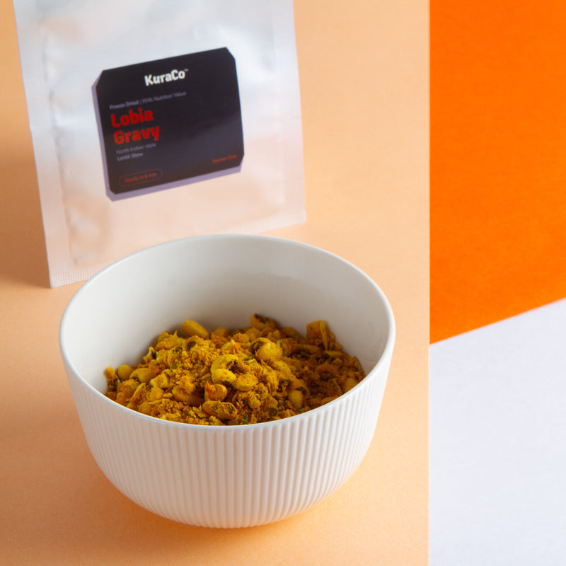 Lobia Gravy — North Indian-style Lentil Stew