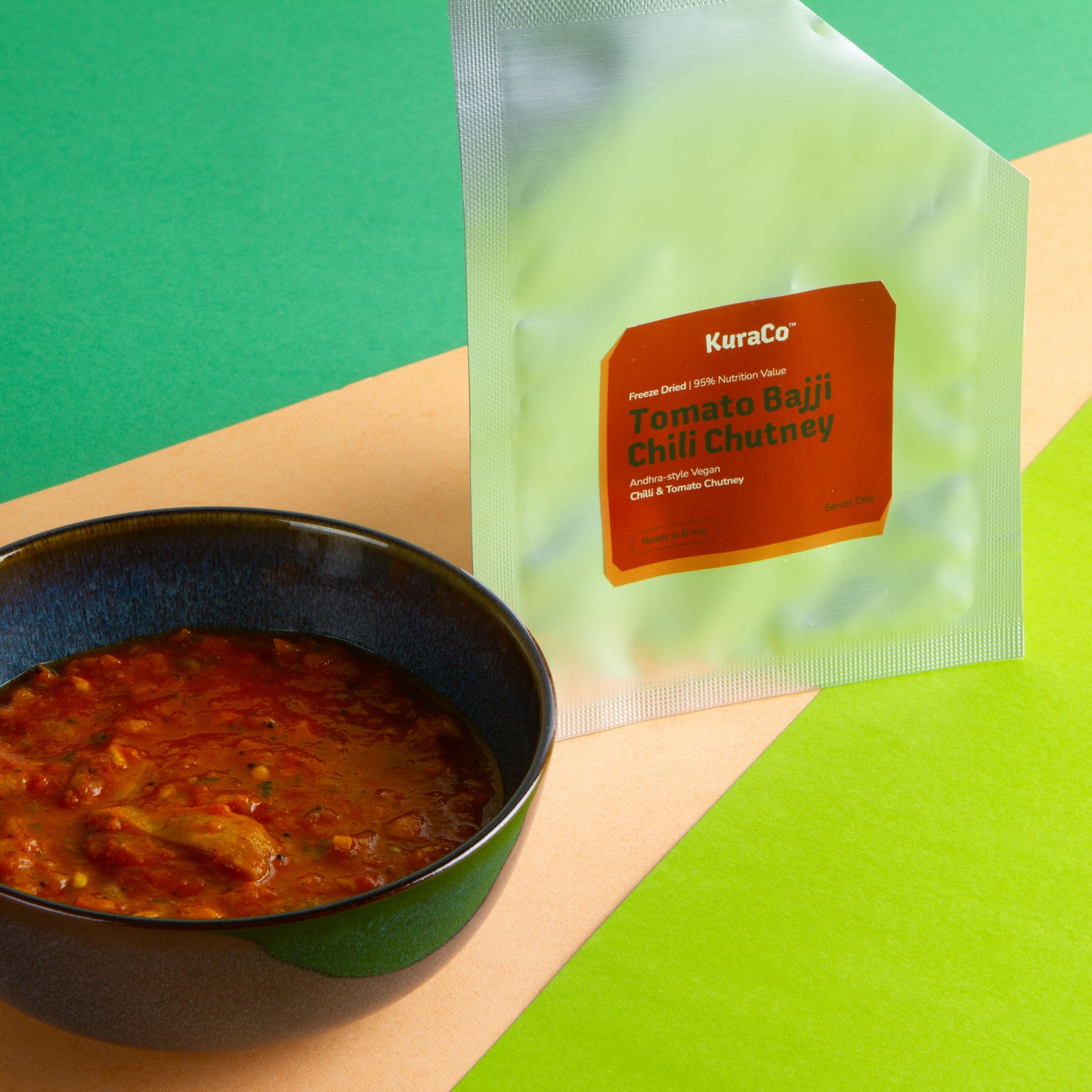 Tomato Bajji Chilli Chutney — Andhra-Style Vegan Chilli & Tomato Chutney